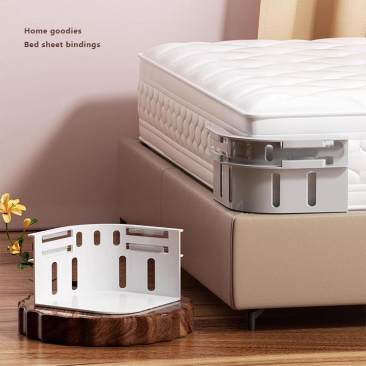 Bed%20Sheet%20Holder%204Pack%20Ultra%20Secure%20Mattress%20Fit%20Slipping%20Wrinkles%20Adjustable%20and%20Durable%20Elastic%20Straps%20with%20Extra%20Strong%20Grip%20-%20Image%203