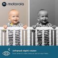 Motorola Baby Monitor - VM483 Video Baby Monitor with Camera, 1000ft Range 2.4 GHz Wireless 2.8" Color Screen, 2-Way Audio, Manual Pan/Tilt, Digital Zoom, Sound Level Light, Room Temp, Night Vision. 