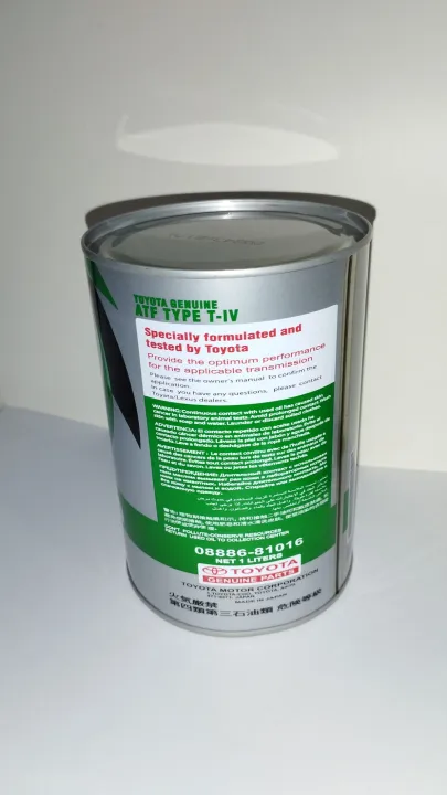 TOYOTA%20GENUINE%20ATF%20TYPE%20T-IV%20NET%201%20LITER%20AT%20FLUID%20T-IV%20TOYOTA%20GENUINE%20PARTS%20-%20Image%202