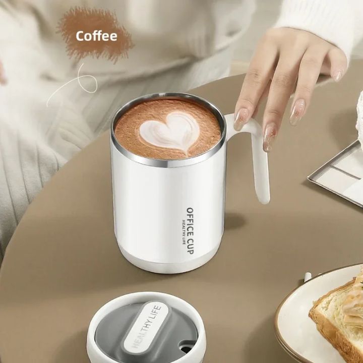 500ML%20Coffee%20Cup%20with%20Handle%20and%20Lid%20304%20Stainless%20Steel/PP%20Liner%20Coffee%20Mug%20Breakfast%20Milk%20Cup%20Home%20Office%20Student%20Water%20Cups%20-%20Image%204