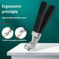 [Practical Nail Clippers]4pcs Thick Nail and Toe Nail Clippers for the Elderly - Extra Large Wide Mouth Opening Nail Clipper Set. 