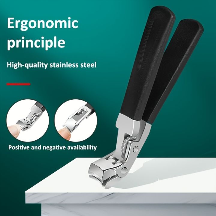%5BPractical%20Nail%20Clippers%5D4pcs%20Thick%20Nail%20and%20Toe%20Nail%20Clippers%20for%20the%20Elderly%20-%20Extra%20Large%20Wide%20Mouth%20Opening%20Nail%20Clipper%20Set%20-%20Image%204