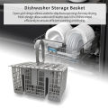Detachable Dishwasher Cutlery Basket Portable Tableware Fork Spoon Cutlery Storage Kitchen Multifunctional Dishwashing Tools ﻿ ﻿. 