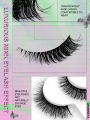Veltrinay False Lashes Fluffy 3D Mink Eyelashes Cat Lashes Thick Soft Curly Winged End Eye Elongated Fake Lashes Makeup. 