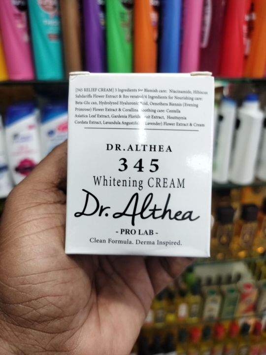 Dr. Althea Whitening Cream 50 Ml 3 4 5 Series Skin Care Korean Beauty Products