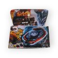 pegasis Super King Beyblade Burst h2 Starter Variant Lucifer .Mb 2D & First Uranus Starter + LR String LR (Left & Right Spin) & Weight Damper Grip.