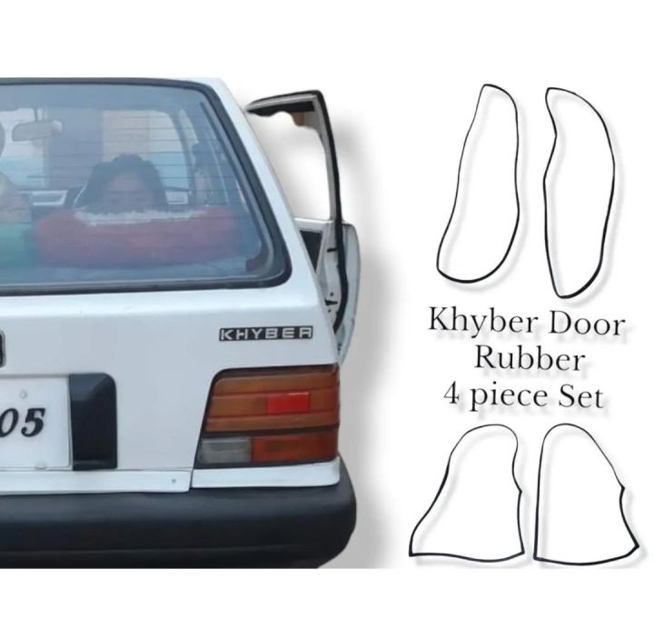 Suzuki khyber Door Rubber ( 4 ) piece for all 4 Door