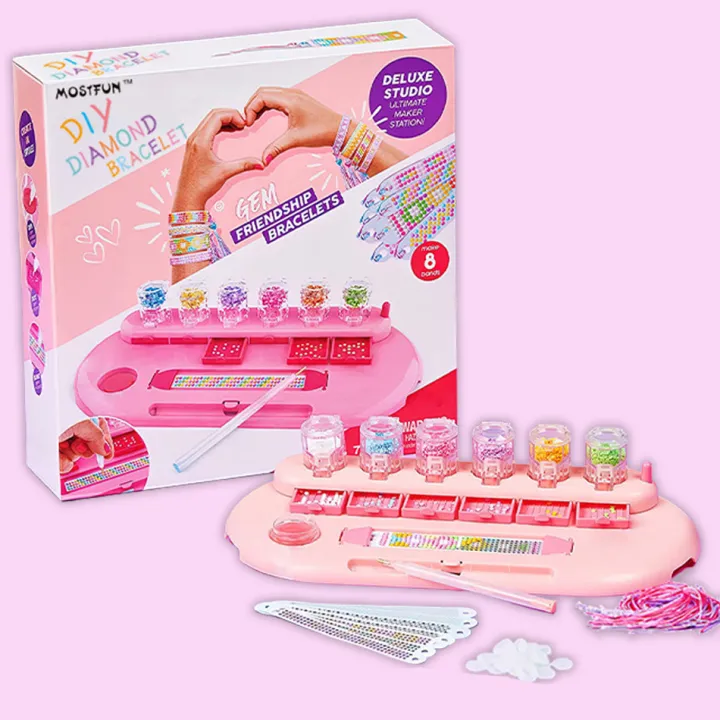 2/5/8Pcs%20Creative%20DIY%20Diamond%20Painting%20Wristband%20Adjustable%20Children%20Bracelet%20Adults%20Kids%20Jewelry%20Diamond%20Embroidery%20Art%20Crafts%20-%20Image%202