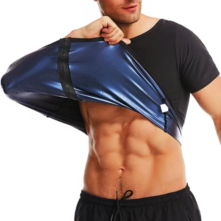 Men%20Sauna%20Sweat%20Shapewear%20Heat%20Trapping%20Compression%20Waist%20Trainer%20Shirts%20Gym%20Sauna%20Suit%20Workout%20Slimming%20Body%20Shaper%20Weight%20Loss%20-%20Image%203
