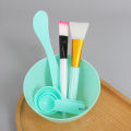 Face Mask Mixing Bowl Set, 7 In 1 DIY Facemask Mixing Tool Kit, Facial Mask Bowl Stick Spatula Silicone Soft Face Brushes Spoons. 