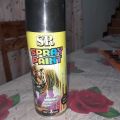 SR spray paint. 