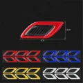 6pcs/Set Car Reflective Stickers Anti-Scratch Safety Warning Sticker for Truck Auto Motor Exterior Decorative Accessories. 