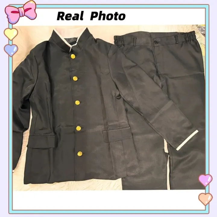 Ken%20Takakura%20Cosplay%20Costume%20Wig%20Anime%20Dandadan%20Okarun%20School%20Uniform%20Black%20Jacket%20Pants%20Gakuran%20Glasses%20Halloween%20Party%20Men%20-%20Image%203