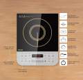 Philips Hd 4928/01 Induction Cooktop (Silver, Black, Jog Dial). 