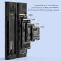 Blueendless Dual Bay M2 SSD Case Type C USB3.2 Gen2 10Gbps M.2 SATA NGFF Dual Protocol Aluminum Alloy PCIe NVMe SSD Enclosure. 
