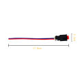 Motorcycle Double Flash Switch Hazard Light Switch Button Flash Warning Scooter Electric Vehicle Modified Emergency Signal Lamp. 