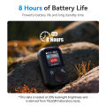 TELESIN T13 Bluetooth Remote Control For GoPro Hero 13 12 11 10 9 8 Max With Wrist Strap For Action Camera Accessories.
