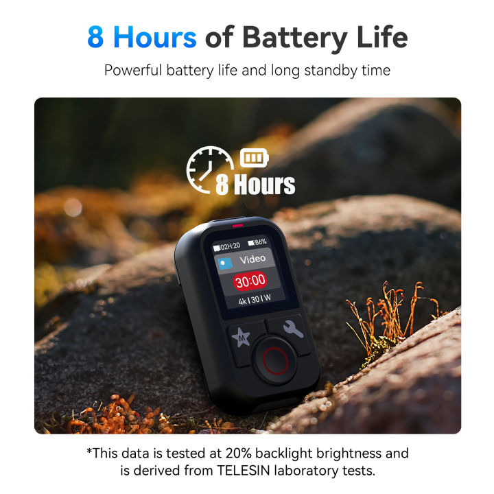 TELESIN%20T13%20Bluetooth%20Remote%20Control%20For%20GoPro%20Hero%2013%2012%2011%2010%209%208%20Max%20With%20Wrist%20Strap%20For%20Action%20Camera%20Accessories%20-%20Image%202