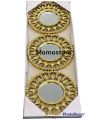 3 piece wall mirror for wall decorations home decoration. 