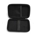 2.5 Hard Disk Case Portable HDD Protection Bag for External 2.5 inch Hard Drive/Earphone/U Disk Hard Disk Drive Case Black.