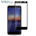 Nokia 3.1 full glue premium tempered glass for nokia 3.1. 