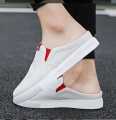 Summer Breathable Slip-on Baotou Slippers Fashionable Lazy Shoes Fashion Driving Shoes New Men's Shoes.