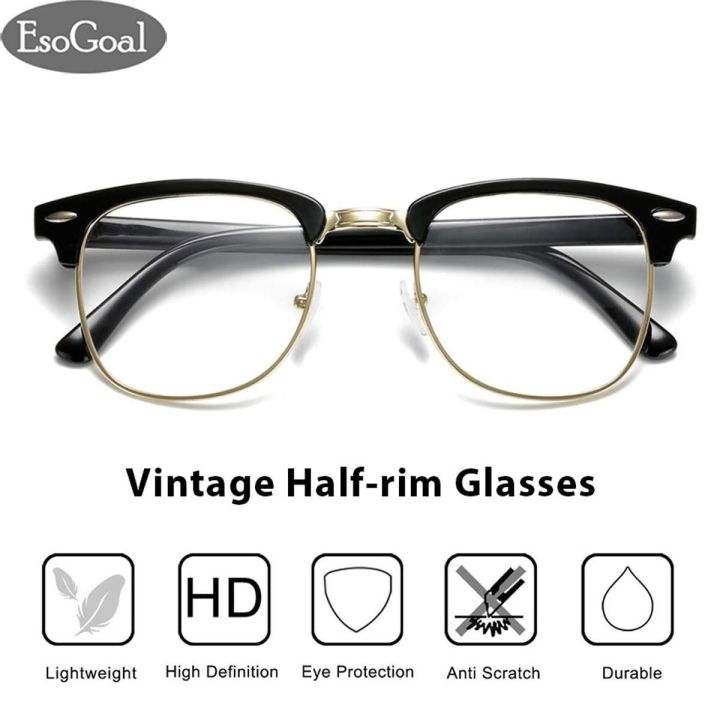 half frames glasses for boys and girls