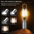 X10 White Laser Outdoor LED Flashlight Multi-Functional Camping Lighting Flashlight Portable Rechargeable Work lamp.