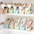 Shoe Slots Organizer, Adjustable Stacker Storage Space Saver, Double Deck Holder for Closet Organizatio.