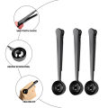 Two-in-one stainless steel coffee bean measuring spoon multi-functional food sealing clip food bag sealing clip baking gadget. 