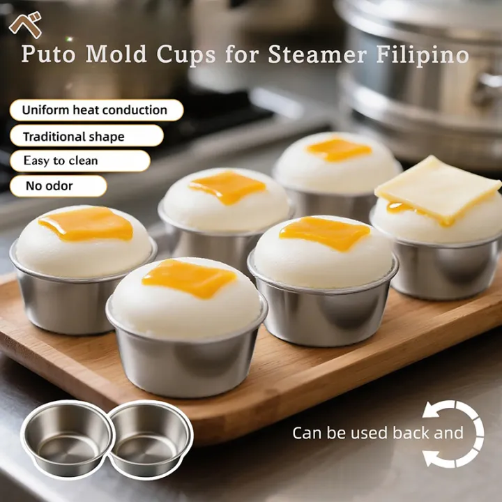 10pcs%20Puto%20Cake%20Mold%20Aluminum%20Alloy%20Egg%20Tart%20Cup%20Cupcake%20Kitchen%20Baking%20Mold%20Mini%20Round%20Baking%20Oven%20Pan%20Pastry%20Dessert%20Mould%20-%20Image%202