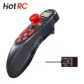 HOTRC DS-600 6CH 2.4GHz Radio System Transmitter Remote Controller with F-06A PWM 6 Channel Receiver for RC Boat Model. 