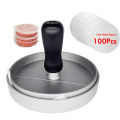 Burger Press Patty Maker Aluminium Hamburger Mold Non-Stick. 