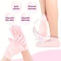 Silicone Hand Treatment Gloves - Reusable Moisture-Locking Therapy for Deep Hydration, Enhanced Serum Absorption, and Spa-Like H.