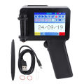 N6 Handheld Inkjet Printer  Small Portable with HD LED 4.3in Touch Screen N6 Without Cartridge 12.7mm for QR Code Barcode. 