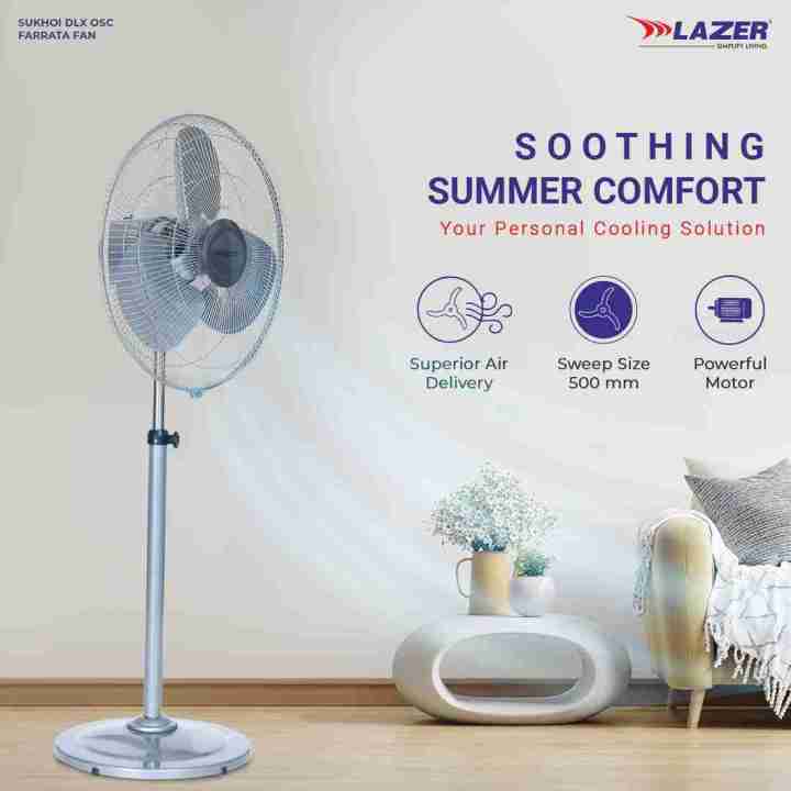 Lazer%20Sukhoi%20DLX%20500mm%20Farrata%20Pedestal%20Fan%20(Marvel%20Grey)%20-%20Image%203
