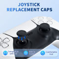 Replacement and repair cap for PS4 and PS5 gamepad joystick without disassembly and easy installation.