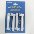 4pcs Replacement Brush Heads For Oral-B Electric Toothbrush Advance Power/Vitality Precision Clean/Pro Health/Triumph/3D Excel.