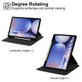 For Samsung Tab S10 FE Plus Case with Pen Holder 360 Rotating Acrylic Stand Cover For Galaxy tab s10 fe plus Case sm-x620 13.1".