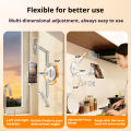 Eary for iPad Wall Mount with Suction Cup Phone Tablet Stand Holder for iPad mini Pro Air for  Tab for 4.7-12.9"in Devices. 