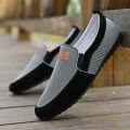 Shoes for Men Casual Slip on Loafers Plus Size Breathable Canvas Driving Shoes Office Walking Flats Non Slip Moccasins. 