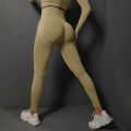 2Pcs Women Sets Energy Seamless Gym Suits Bubble Butt Sports Pants+Long Sleeve Shirts Push Up Running Sets Tracksuits Tights Set. 