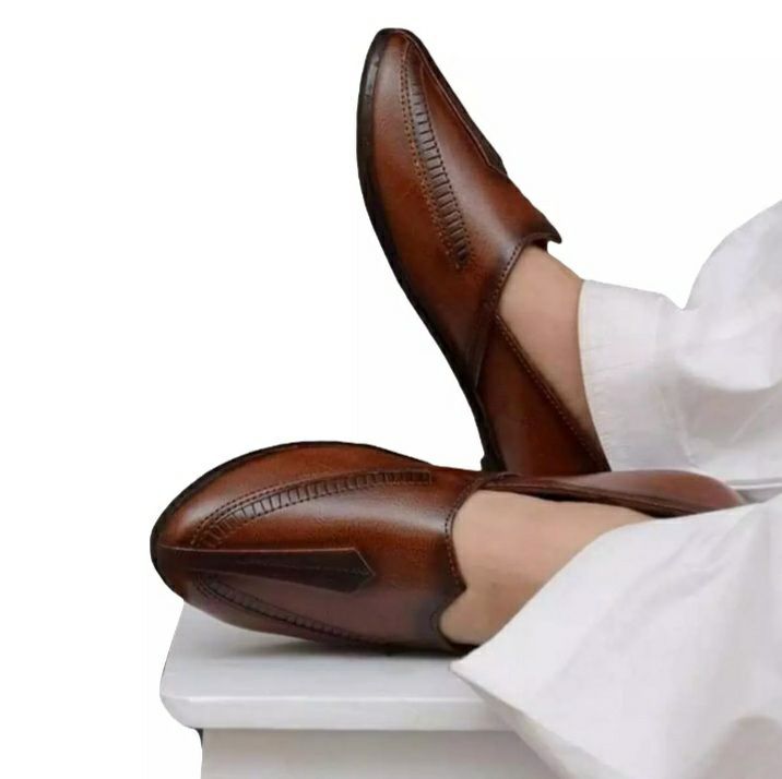 Pumpy Shoes For Men - Brown Color
