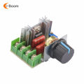 AC 220V 2000W SCR Voltage Regulator LED Dimming Dimmers Adjustable Motor Speed Controller Thermostat Control Electronic Module. 