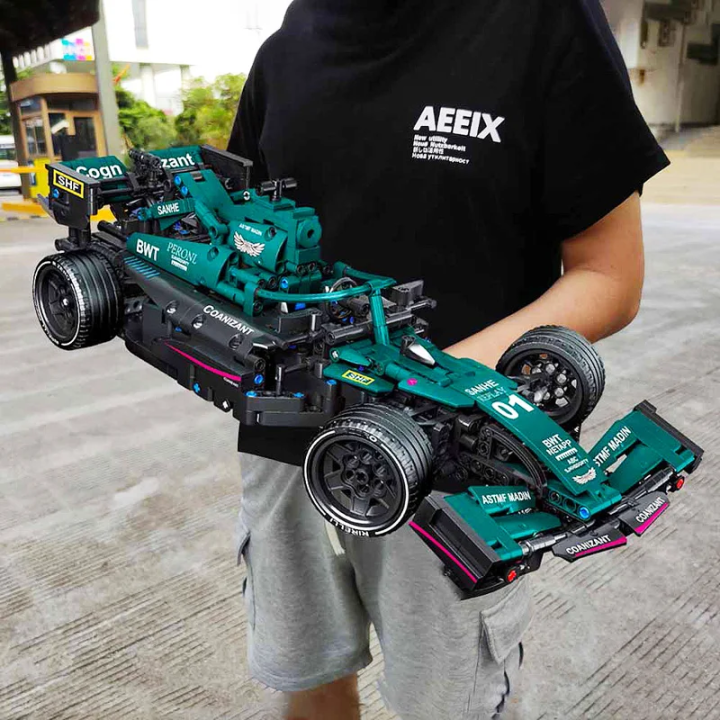 High-tech Building Blocks Remote Control Super Racing Car Moc Bricks RC ...