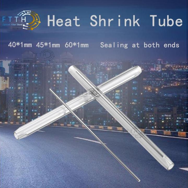 40mm 45m 60mm x1mm  Fiber Optic Fusion Protection Splice Sleeves Heat Shrink Tube Fiber Optic Hot Melt Tube