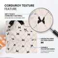 Bow Backpack Corduroy School Bag for Women Girls Large Capacity Laptop Backpack Cute Y2K Style Student Bookbag Casual Adjustable. 