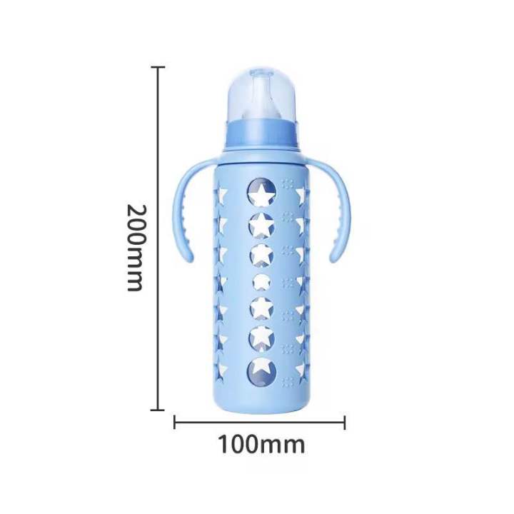 (BABY%20LAND%204)%20PINK%20Baby%20Glass%20Feeders%20Imported%20With%20Silicone%20Cover%20240ml/8oz%20%20-%20Baby%20Glass%20Feeder%20Bottle%20For%20Kids/BABY%20GLASS%20FEEDEER%20/BPA%20FREE%20GLASS%20FEEDER%20-%20Image%205