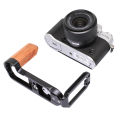 for Fuji XT50 Quick Release L Plate Bracket Holder Hand Grip for FUJI XT50 grip Camera for Arca Swiss Tripod Head.