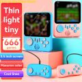 Handheld Game Console 3.5 inch G7 666 in 1 Portable Retro Student Card Machine Portable Retro Nostalgic Games Console.